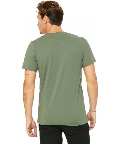 Bella USA Made Jersey V-Neck T-Shirt Military Green $7.73 T-Shirts