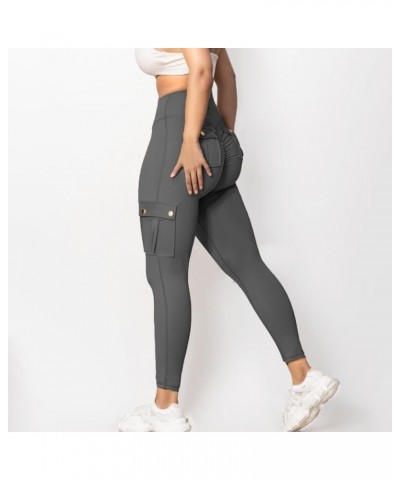 Leggings with Pockets for Women High Waist Tummy Control Workout Running Yoga Leggings Gym Fitness Compression Pants New Styl...