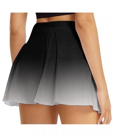 Athletic Tennis Shorts Skirts for Women Plus Size Golf Skorts Skirts High Waisted Gym Workout Active Shorts Skorts H-grey $7....