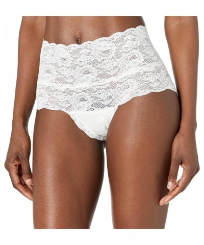 Women's Say Never High Waisted Bikini Moon Ivory $18.59 Lingerie