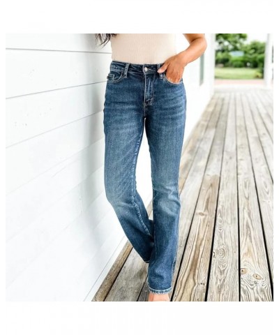 Holy Grail Tummy Control Bootcut Jeans, Holy Grail Jeans, Women's Bootcut Jeans Dark Blue Regular $16.25 Jeans