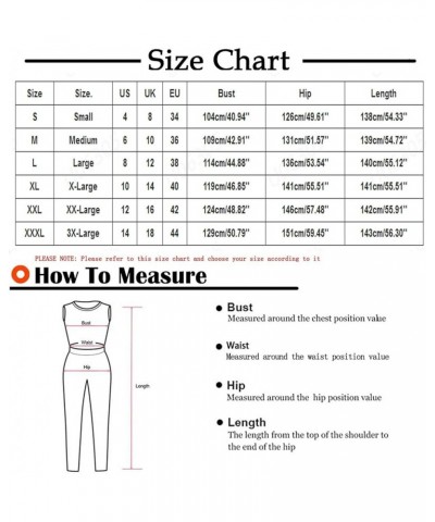 Womens Casual Sleeveless Jumpsuits Spaghetti Strap Stretchy Loose Rompers Summer Long Pants Overalls with Pockets A03_waterme...