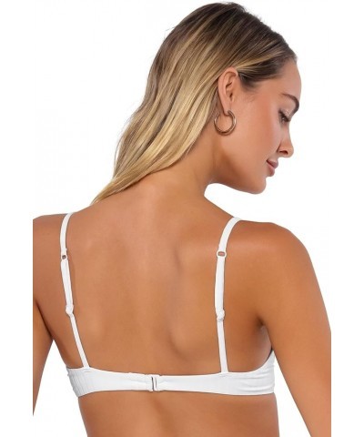 Avila Underwire Women's Swimsuit Bikini Top with Removable Cups Magnolia Bay Rib $36.49 Swimsuits