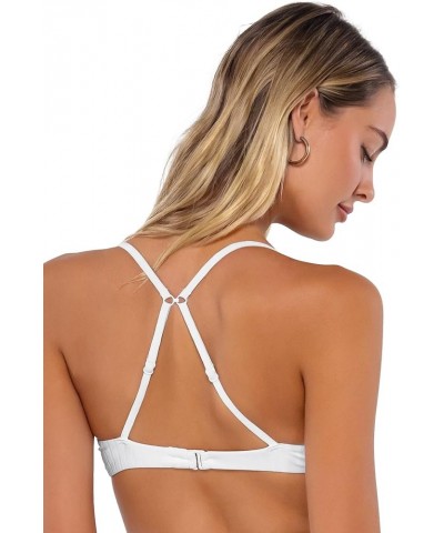 Avila Underwire Women's Swimsuit Bikini Top with Removable Cups Magnolia Bay Rib $36.49 Swimsuits