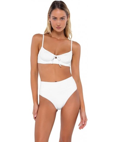 Avila Underwire Women's Swimsuit Bikini Top with Removable Cups Magnolia Bay Rib $36.49 Swimsuits