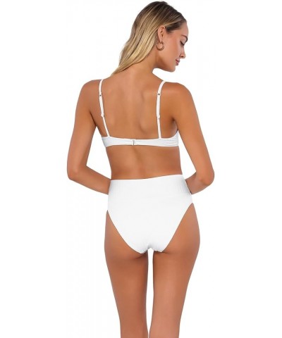 Avila Underwire Women's Swimsuit Bikini Top with Removable Cups Magnolia Bay Rib $36.49 Swimsuits