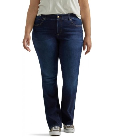 Women's Plus Size Ultra Lux Comfort with Flex Motion Bootcut Jean Main Thrill $20.65 Jeans