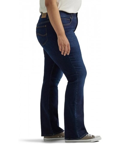 Women's Plus Size Ultra Lux Comfort with Flex Motion Bootcut Jean Main Thrill $20.65 Jeans