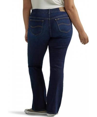 Women's Plus Size Ultra Lux Comfort with Flex Motion Bootcut Jean Main Thrill $20.65 Jeans