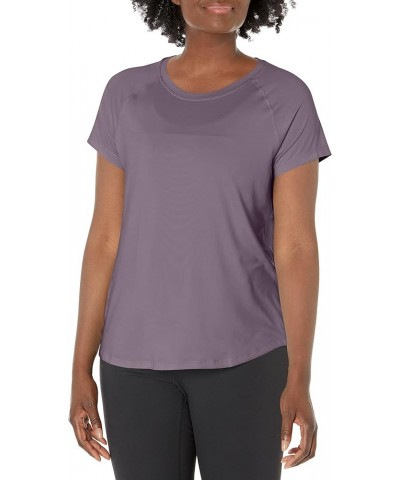 Women's Soft Tech Tee Mauve Mist Purple $10.93 Activewear