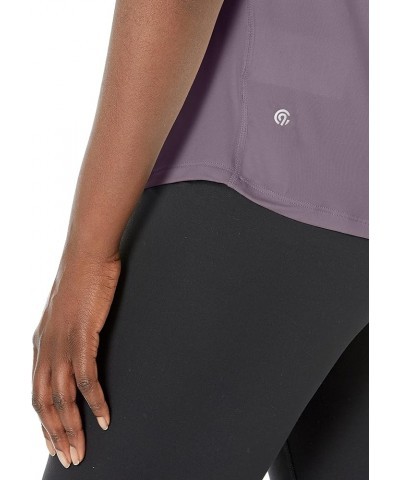 Women's Soft Tech Tee Mauve Mist Purple $10.93 Activewear