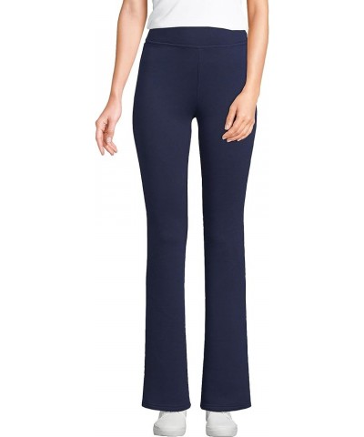 womens HR Serious Sweats Fleece Lined Pocket Bootcut Pants Deep Sea Navy $33.25 Activewear