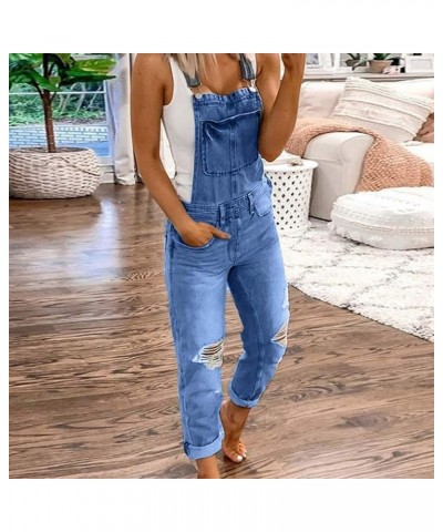 Men's Women's American Flag Denim Bib Overall Shorts Jean Romper Summer Adjustable Strap Jumpsuit for Men Women A11-women $18...