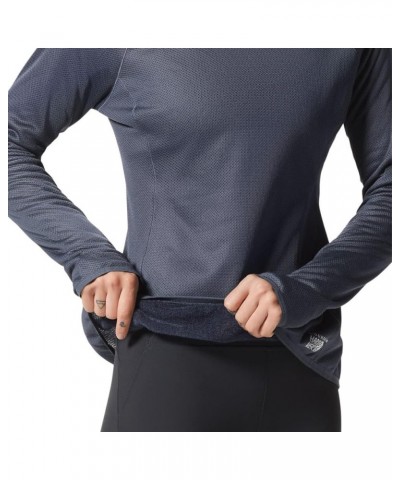 Women's Airmesh Hoody Blue Slate $31.50 Activewear