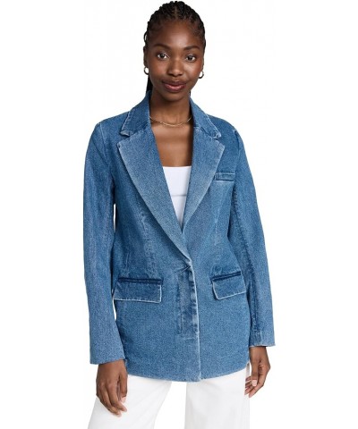 Women's Maxwell Blazer Medium Wash $152.00 Blazers