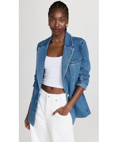 Women's Maxwell Blazer Medium Wash $152.00 Blazers