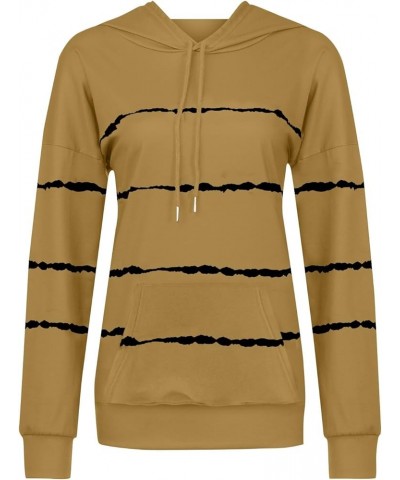 Women'S Fashion Sweatshirts 2023, Womens Casual Fashion Print Long Sleeve Pullover Hoodies Sweatshirts 3-light Brown $11.52 H...