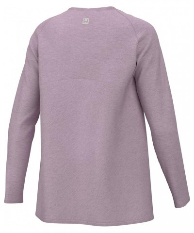 Women's Waypoint Flow Crew, Long-Sleeve Relaxed Fit Shirt Winsome Orchid $17.77 T-Shirts