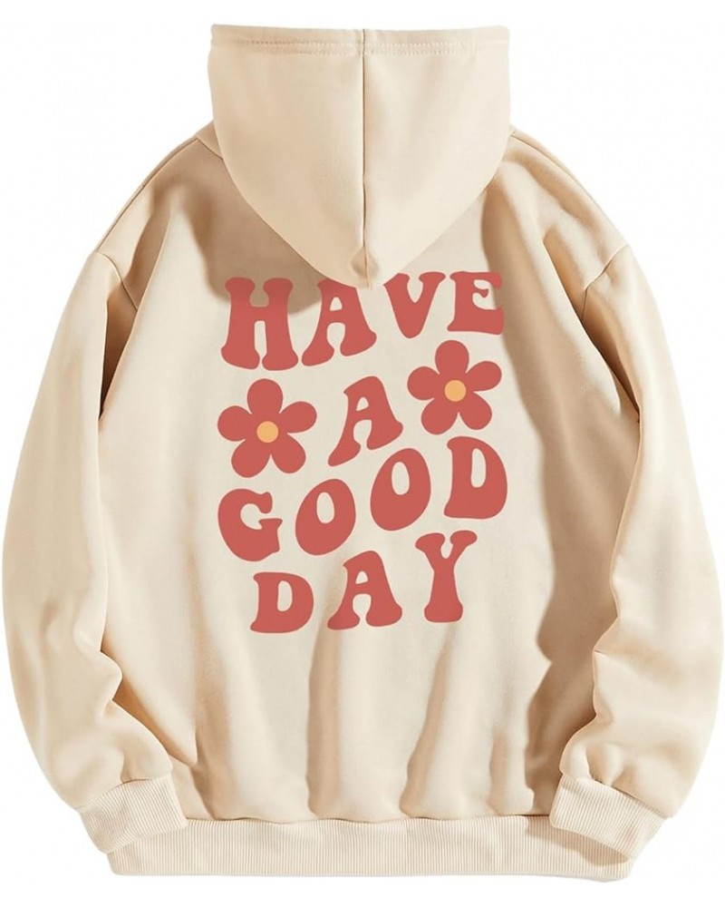 Graphic Hoodies With Designs for Teen Girls Aesthetic Cute Oversized Fall Sweatshirts Love Never Fails for Women Apricot1 $14...