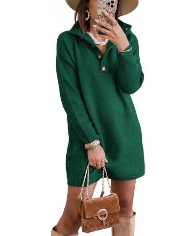 Women's 2024 Fall Winter Off Shoulder Sweater Dress Cable Knit Long Sleeve Casual Loose Oversized Pullover Dark Green $28.32 ...