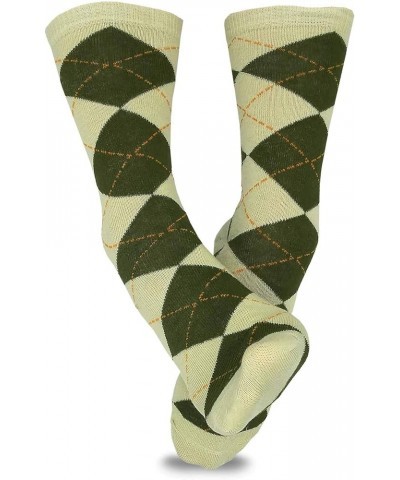 Women's Modern Dots and Argyle_12pair $9.51 Socks