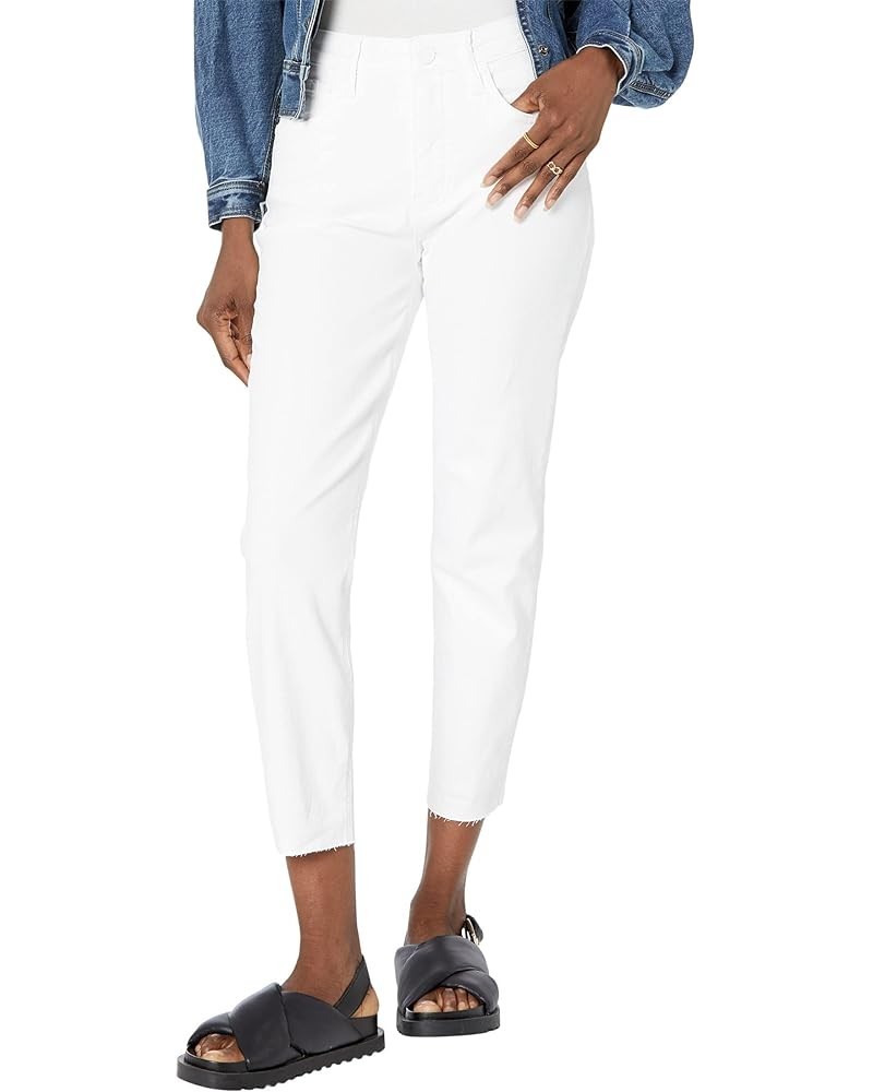 Rachael High-Rise Fab Ab Mom Jeans Optical White $48.88 Jeans