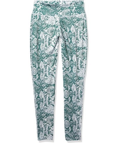 Women's Zebra Leggings North Dakota Green/Gray $10.84 Leggings