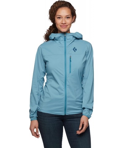 Equipment W Alpine Start Hoody - Arctic Blue - Medium $55.06 Jackets