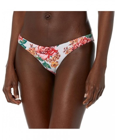 Women's Standard Thin Side Bottom White $30.22 Swimsuits