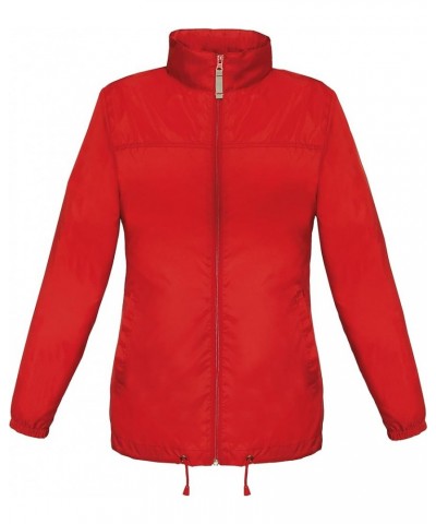 Women's Windbreaker by B and C Collection - 13 Colours Available White $15.58 Jackets