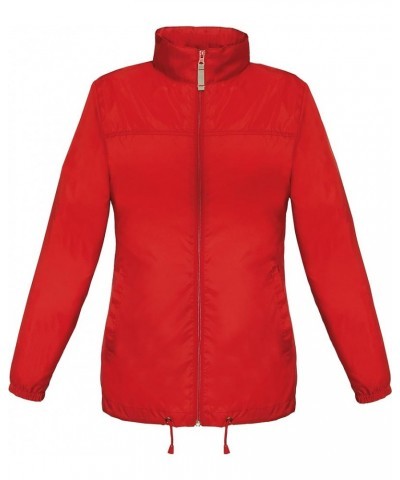 Women's Windbreaker by B and C Collection - 13 Colours Available White $15.58 Jackets