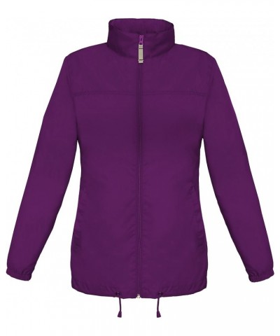 Women's Windbreaker by B and C Collection - 13 Colours Available White $15.58 Jackets