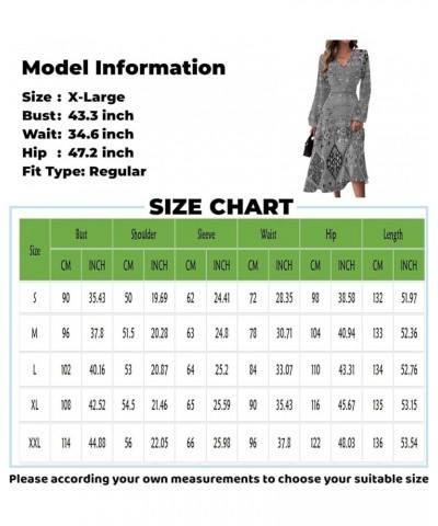 Spring Dresses for Women 2024 Summer Midi Dresses Casual Fashion V-Neck Long Sleeve Solid Color Dress Sexy Party Prom Dress 2...