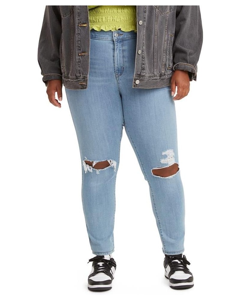 Women's 721 High Rise Skinny Jeans (Also Available in Plus) Plus Size Lapis Link - Light Indigo $30.23 Jeans