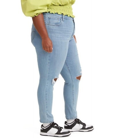 Women's 721 High Rise Skinny Jeans (Also Available in Plus) Plus Size Lapis Link - Light Indigo $30.23 Jeans