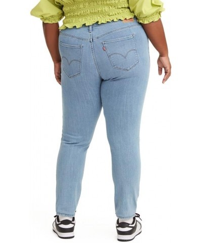 Women's 721 High Rise Skinny Jeans (Also Available in Plus) Plus Size Lapis Link - Light Indigo $30.23 Jeans