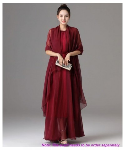 Women's Sleeveless Halter Neck Bridesmaid Dress Candy Color Evening Prom Flare Dresses Halter Burgundy $28.41 Dresses