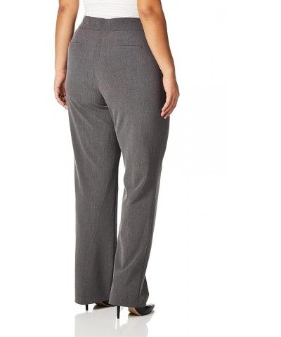 Women's Bistretch Tummy Straight-Leg Pant Heather Grey $21.29 Pants