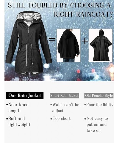 Women Jacket Windproof Waterproof Warm Rash Jacket Raincoat Light Hooded Coat Hiking Cycling Windbreaker Yellow $18.76 Coats