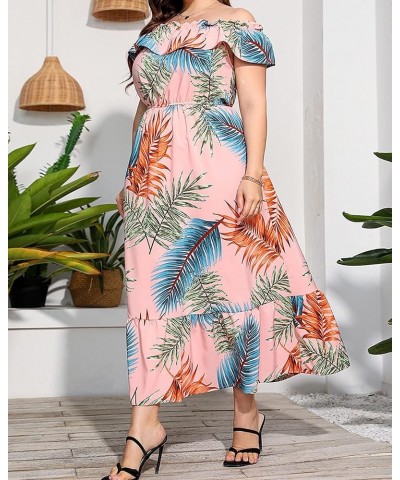 Women's Plus Size Dress Maxi Dress Floral Print Bohemian Party Chiffon Elegant Summer Dress 2305 $19.74 Dresses